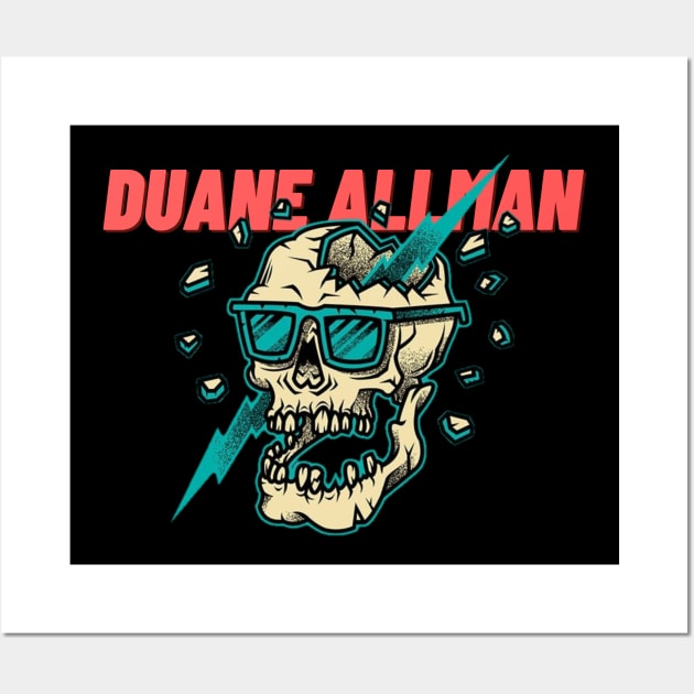 duane allman Wall Art by Maria crew